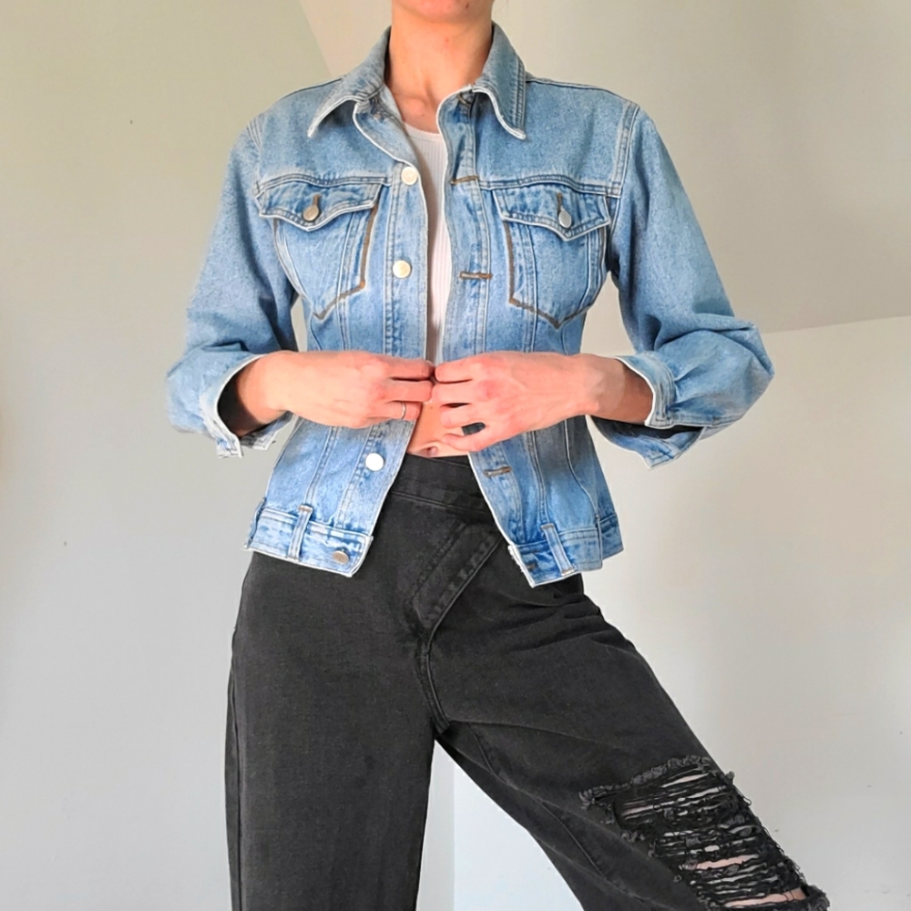 VINTAGE - Denim jean jacket